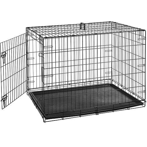 AmazonBasics Large Dog Crate Review