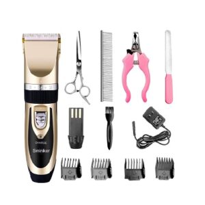 The 10 Best Professional Dog Clippers Of 2023 Dog Guide Reviews   Sminiker Professional Dog Clipper 300x300 